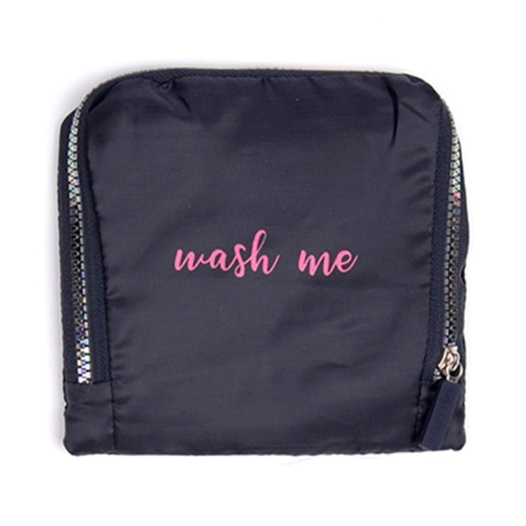 Navy & Fuchsia Laundry Bag