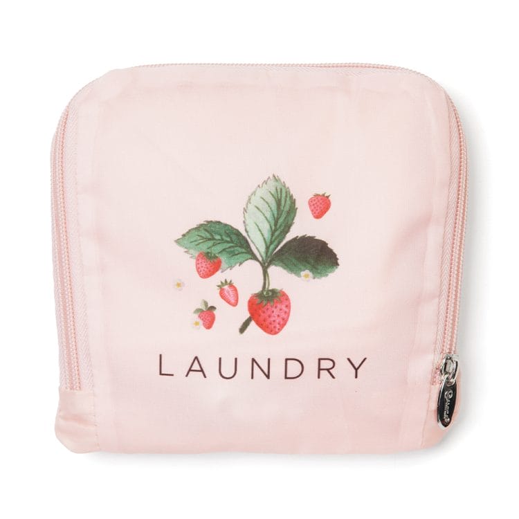 Pink Laundry Bag - Cottagecore Berry