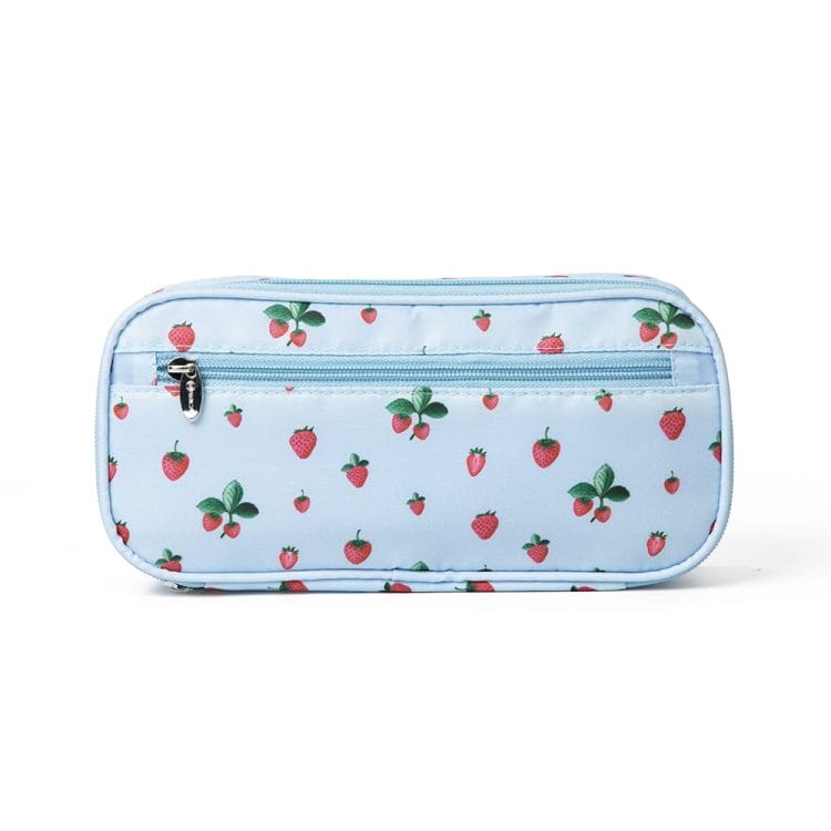 Blue Tech Storage Case - Cottagecore Berry