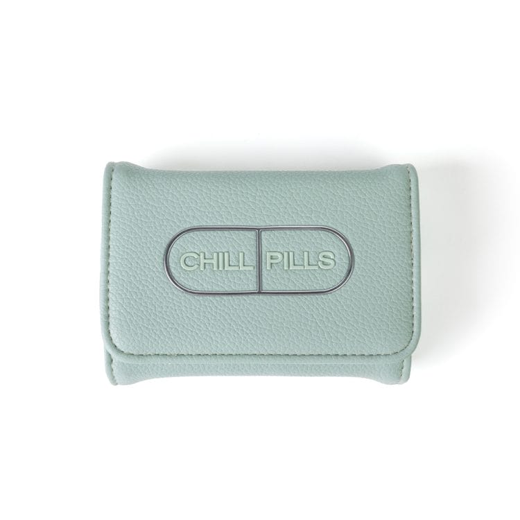 Sage Green Snap Pill Case