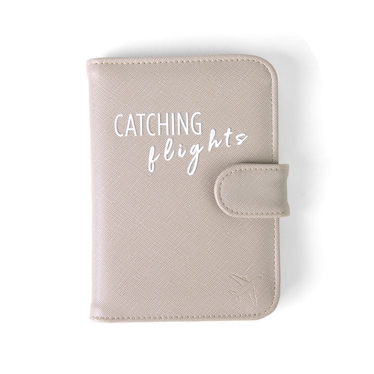 Khaki Passport Case