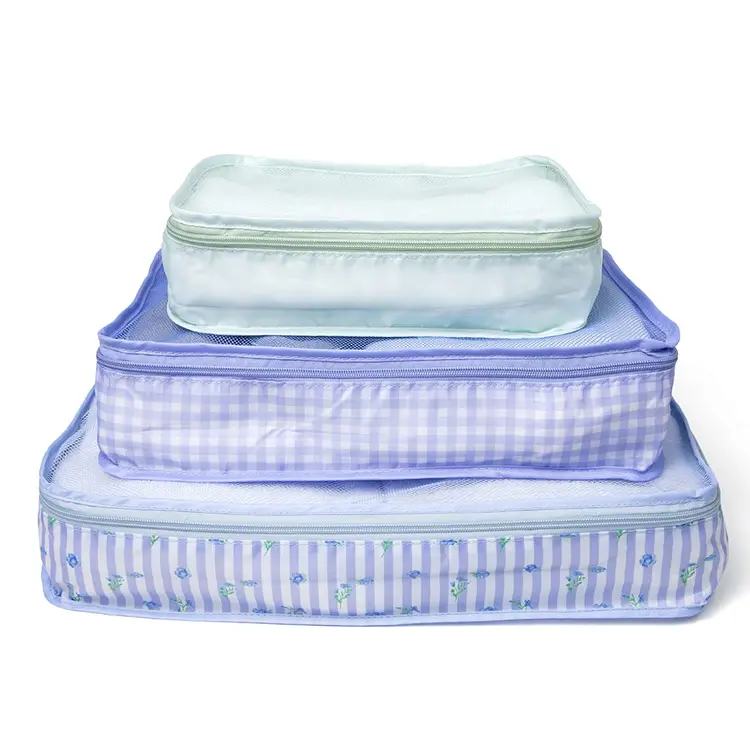 3PC Mesh Packing Cubes - Clubhouse Days